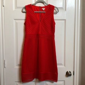 Poppy colored J Crew Factory dress - size 6